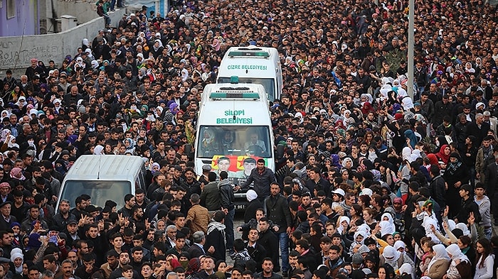 Cizre'de Gergin Cenaze Töreni