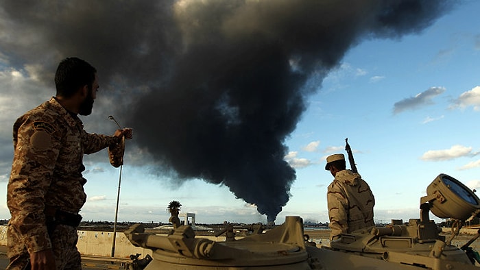 Libya Ordusu Misrata'ya Hava Saldırısı Düzenledi