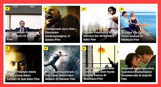 2014'te Onedio'da En Çok Okunan 15 Film Listesi