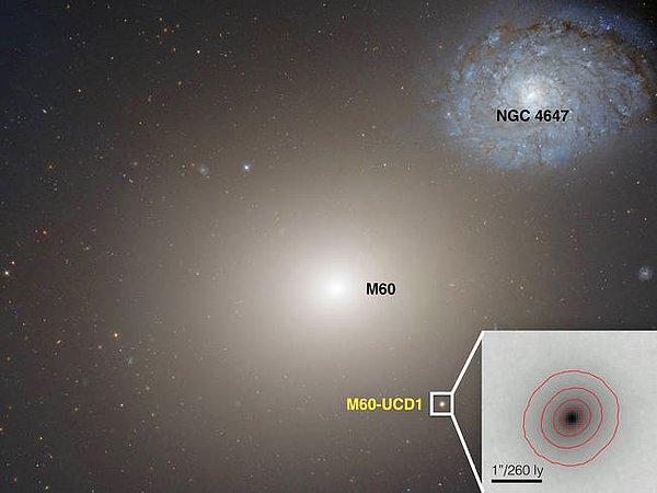 5. Bulunduğu Galaksiye Büyük Gelen Kara Delik