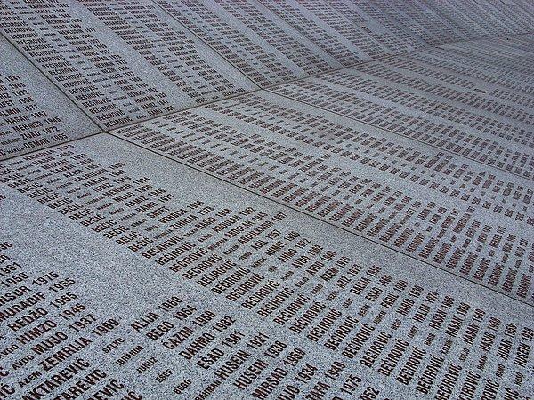13. Srebrenitsa Soykırımı.