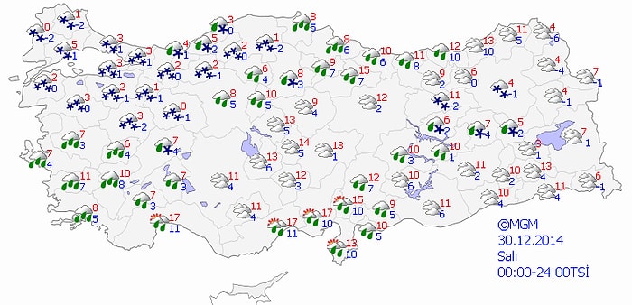 Meteoroloji'den Uyarı Üstüne Uyarı!