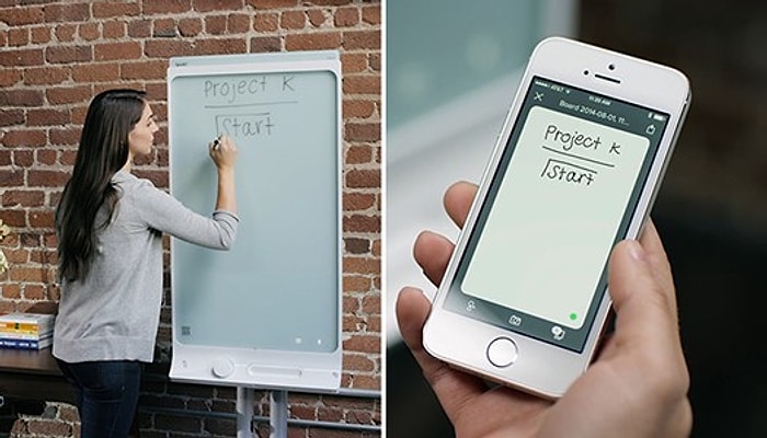 Notları Telefonlarla Paylaşabilen Akıllı Tahta
