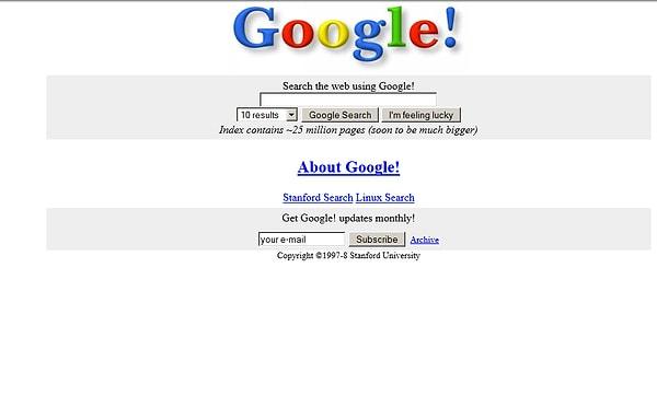 1. Google.com (1998)