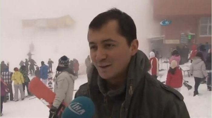 Çığ Düşerken 'İnsanlar Gayet Mutlu' Diye Röpörtaj Veren İşletmeci