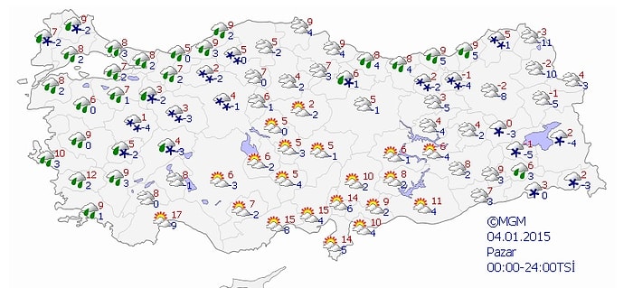 Bugün Hava Nasıl Olacak?