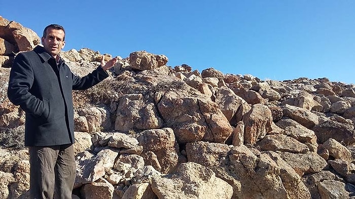 3 Bin Yıllık Kaleyi Köylüler Keşfetti