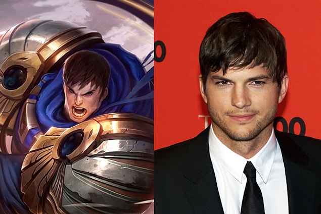 6. Garen - Ashton Kutcher