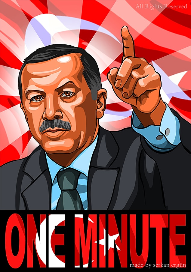 12. Evin duvarlarında Ak saray'ın, Tayyip Erdoğan'ın, Davutoğlu'nun, vs. posterleri olurdu.