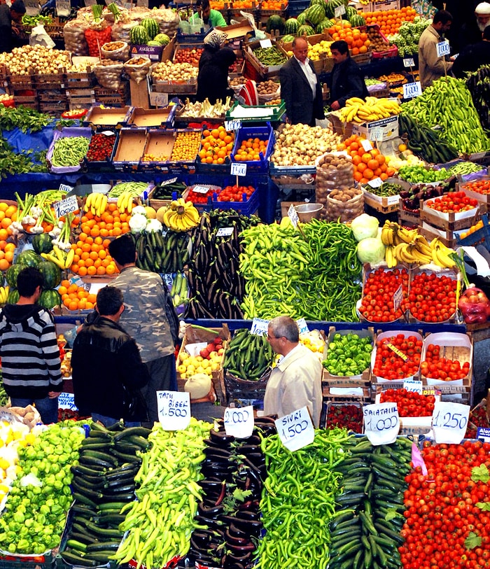 Gıda Fiyatları Enflasyonun Çok Üstünde