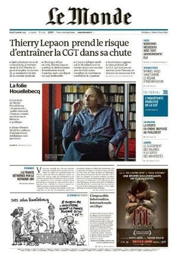 Le Monde baskısını yenilemedi