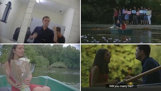 "The Notebook" Filminden Esinlenilerek Yapılan Müthiş Evlenme Teklifi