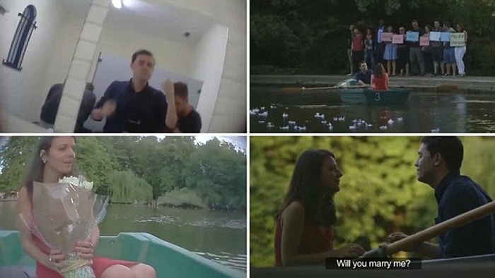 "The Notebook" Filminden Esinlenilerek Yapılan Müthiş Evlenme Teklifi