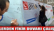 Bir Farkındalık Çalışması: Fikir Duvarı