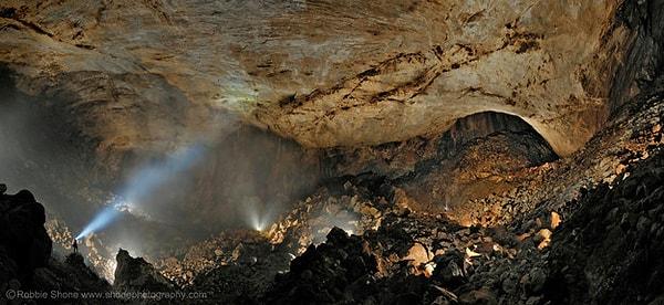 2. Dünyadaki en geniş mağara boşluğu, sizce de ferah ve geniş değil mi?