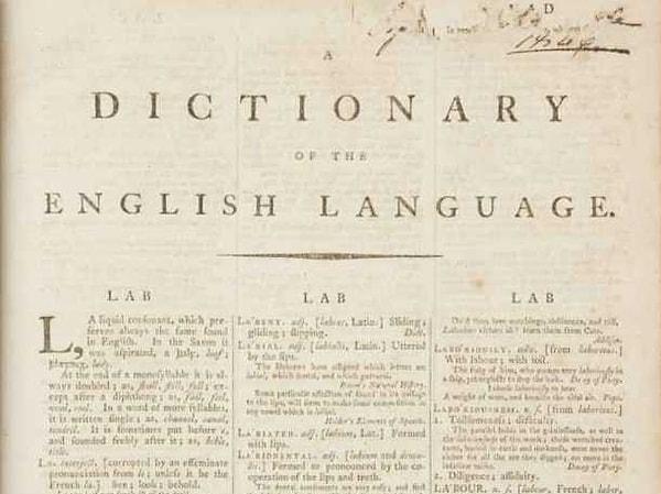 7. A Dictionary of English Language - Samuel Johnson