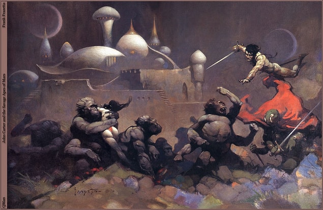 31. John Carter and the Savage Apes of Mars (1970)