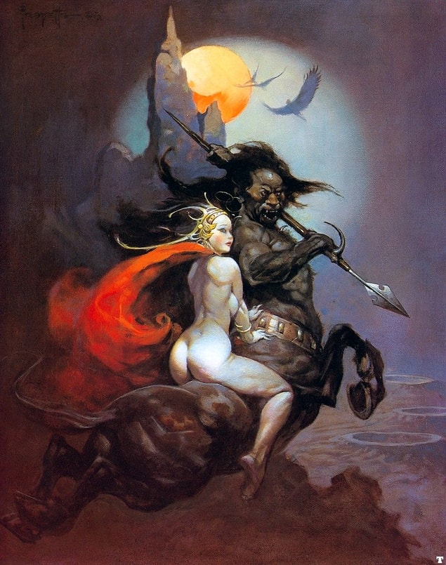 64. The Moon Maid and the Centaur