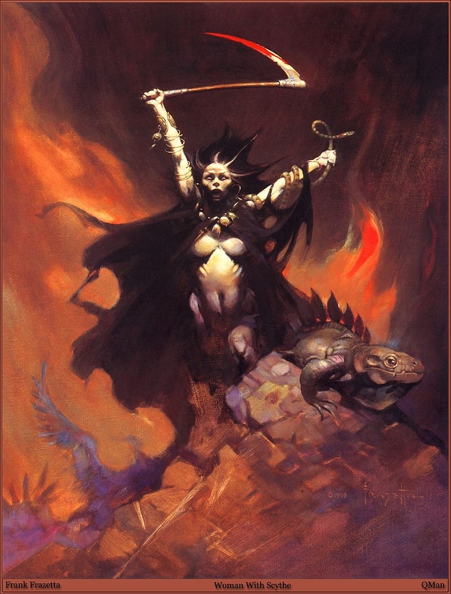 78. Woman with Scythe (1969)