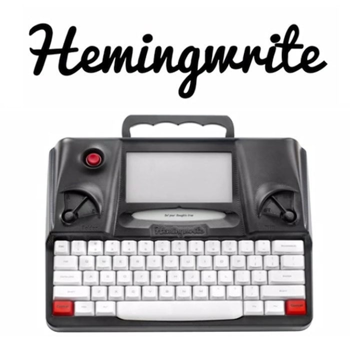 Yeni Nesil Daktilo Hemingwrite: E-ink Ekrana Yaz, Bulutta Depola!