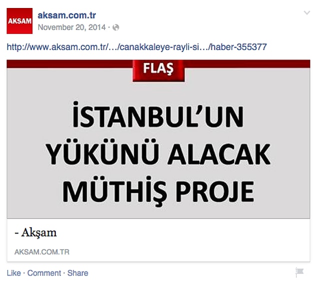 1. Akşam Gazetesi