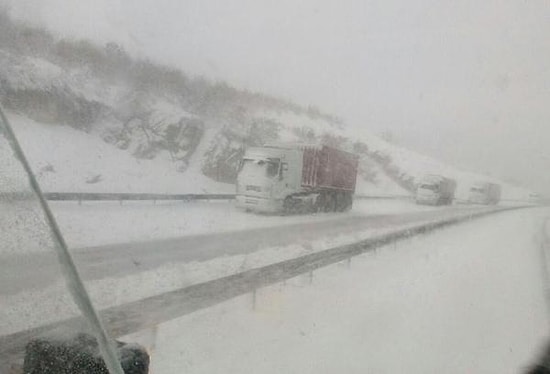 Ulaşıma Kar Engeli