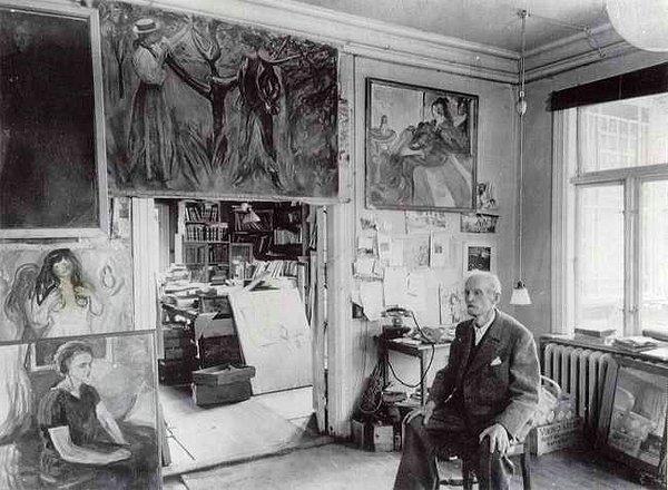 30. Edvard Munch - Ressam