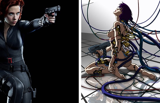 Scarlett Johansson ‘Ghost in The Shell'de