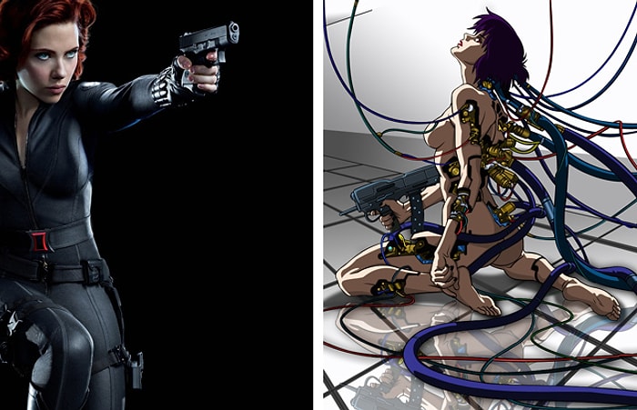 Scarlett Johansson ‘Ghost in The Shell'de