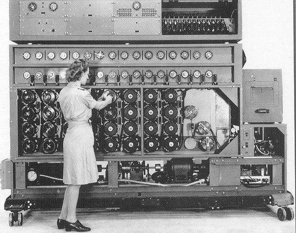 On this mission, he helps the design of the “bombe” which is an electromechanical device used by British cryptologists to crack German Enigma machine.