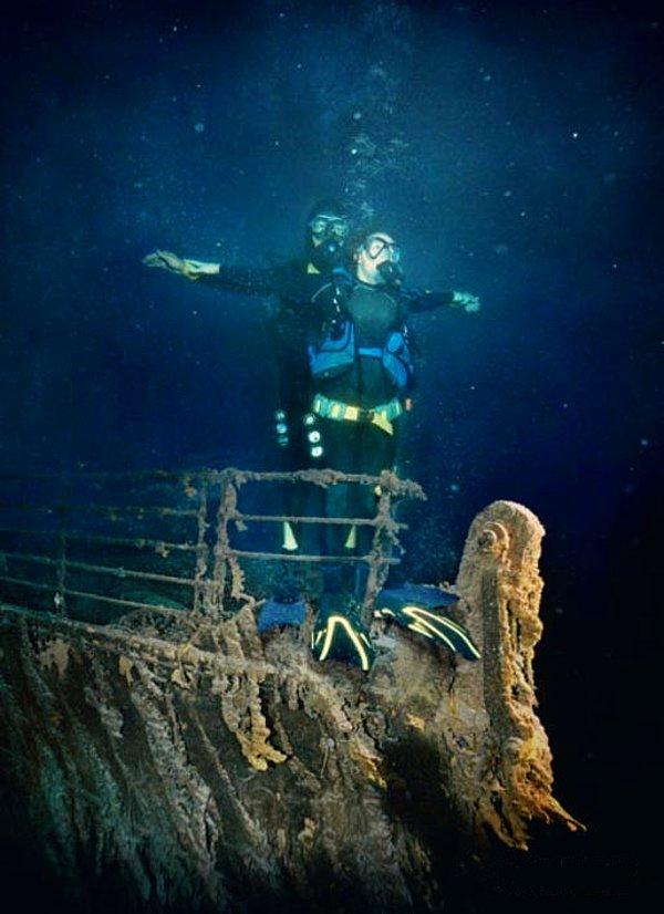 9. RMS Titanik (Kuzey Atlantik Okyanusu)