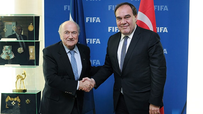 Yıldırım Demirören, Sepp Blatter İle Buluştu