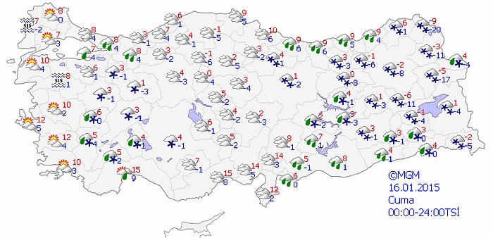 Bugün Hava Nasıl Olacak?