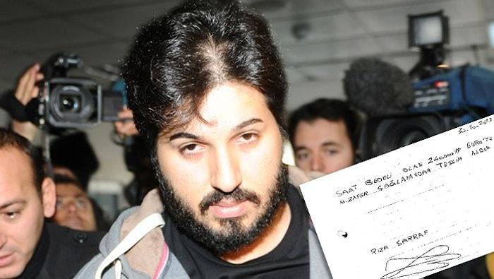 Reza Zarrab, Zafer Çağlayan'dan 240 Bin Euro Aldığını Otel Kağıdına Yazmış