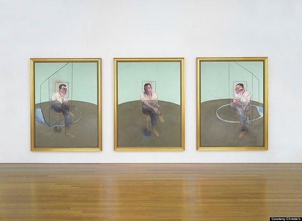 3- Three Studies for a Portrait of John Edward (John Edwards’ın Portresi için Üç Eskiz), Francis Bacon (1984): 80.8 milyon dolar.