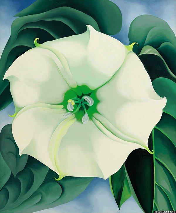 7- Jimson Weed (Boru Çiçeği), Georgia O’Keeffe (1932): 44.4 milyon dolar.