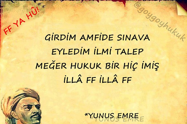 Yunus'un hoşgörüsüne sığınarak :)