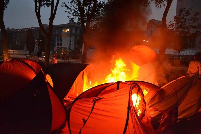 Gezi'de 'Çadırları Yakın' Emrini Verene 6 Yıl Hapis İstemi