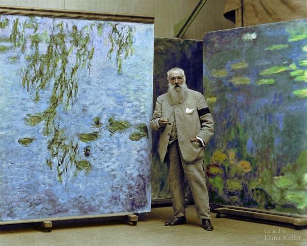 9. Claude Monet, Empresyonist Ressam (1923)