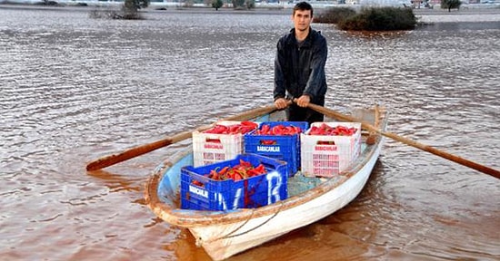 Antalya'da Üreticiden 'Sandallı' Çözüm