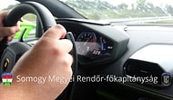 Macaristanda Lamborghini 300 km/s Hızla Giderken Kaza Yaptı!