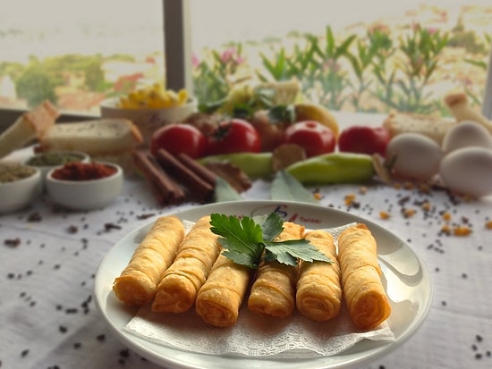 Fırında Yağsız Çıtır Lezzet Sigara Böreği Tarifi