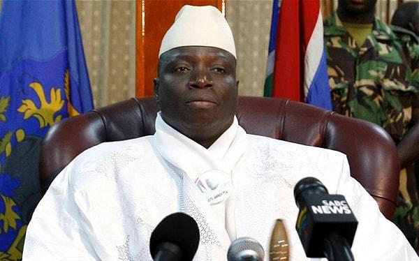 10. Gambiya Diktatörü Yahya Jammeh