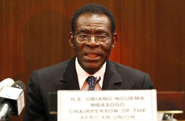 7. Ekvatoral Gine Diktatörü Teodoro Obiang Nguema Mbasogo