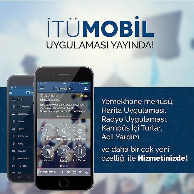 Türkiye’nin En Kapsamlı Üniversite Mobil Uygulaması İTÜMobil