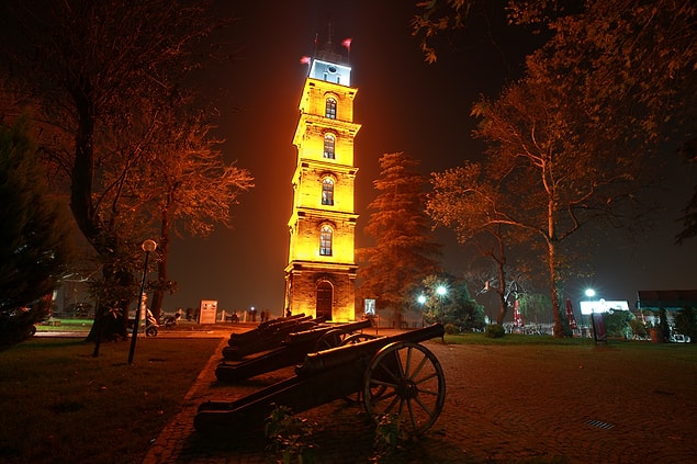 13. Tophaneden Bursa'yı seyretmeye doyamamaktır.