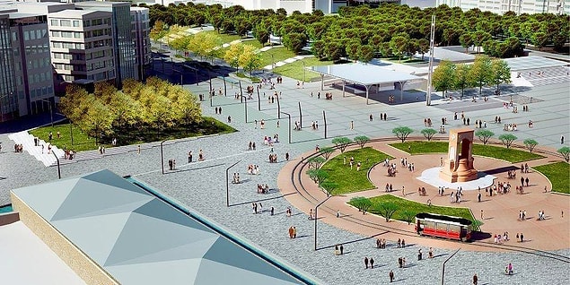 9. Taksim Meydanı'nın Düzenlenmesine İlkbaharda Başlanıyor