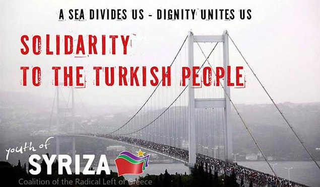 'Deniz ayırır, haysiyet birleştirir'