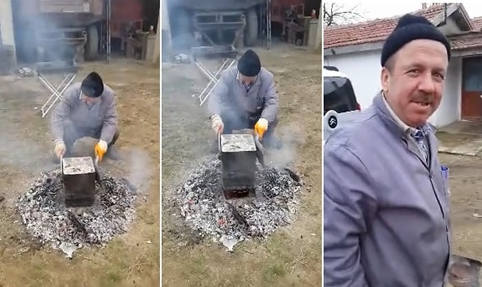 Trakyalı Ercan Abi'nin Tenekede Az Pişmiş Tavuğu