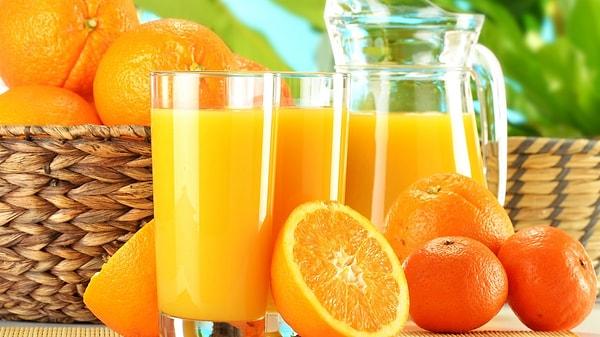 19. Portakal suyu içecekseniz bardağın yarısına maden suyu ekleyerek şeker oranını azaltın.